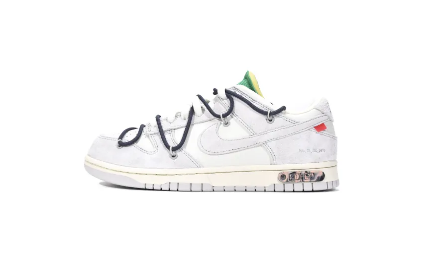 Reps StockX Shoes OFF WHITE x Nike Dunk SB Low The 50 NO.20 White Gray DJ0950-115 ??