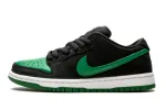 Reps StockX Shoes Nike SB Dunk Low Pro Black Pine Green BQ6817-005??