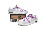 Reps StockX Shoes OFF WHITE x Nike Dunk SB Low The 50 NO.28 White Grey DM1602-111??