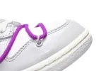 Reps StockX Shoes OFF WHITE x Nike Dunk SB Low The 50 NO.28 White Grey DM1602-111??