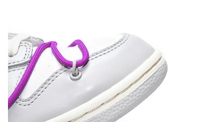 Reps StockX Shoes OFF WHITE x Nike Dunk SB Low The 50 NO.28 White Grey DM1602-111??