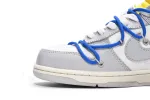 Reps StockX Shoes OFF WHITE x Nike Dunk SB Low The 50 NO.10 White Grey DM1602-112??