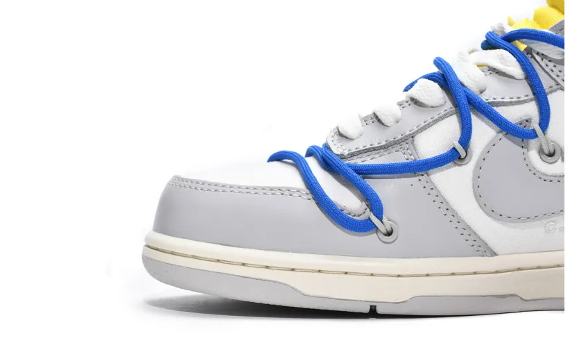 Reps StockX Shoes OFF WHITE x Nike Dunk SB Low The 50 NO.10 White Grey DM1602-112??