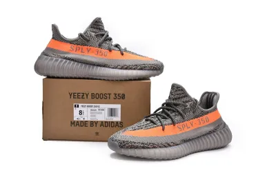  Adidas Yeezy Boost 350 V2 Beluga Reflective Orange Grey GW1229 01