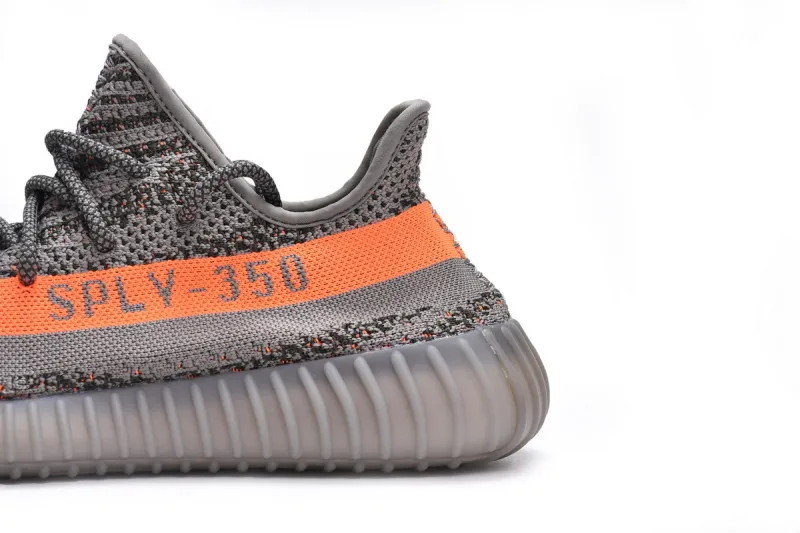 Reps StockX Shoes Adidas Yeezy Boost 350 V2 Beluga Reflective Orange Grey GW1229??