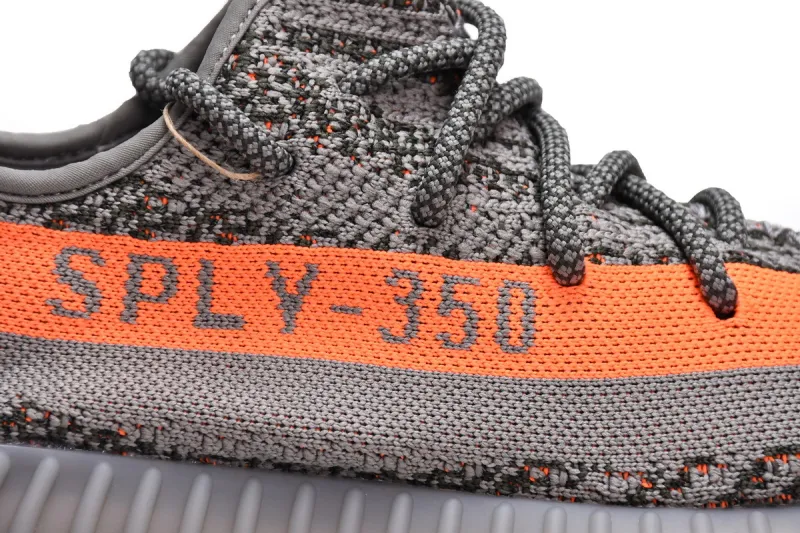 Reps StockX Shoes Adidas Yeezy Boost 350 V2 Beluga Reflective Orange Grey GW1229??
