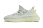 Reps StockX Shoes Adidas Yeezy Boost 350 V2 Light UV Sensitive Green GY3438??