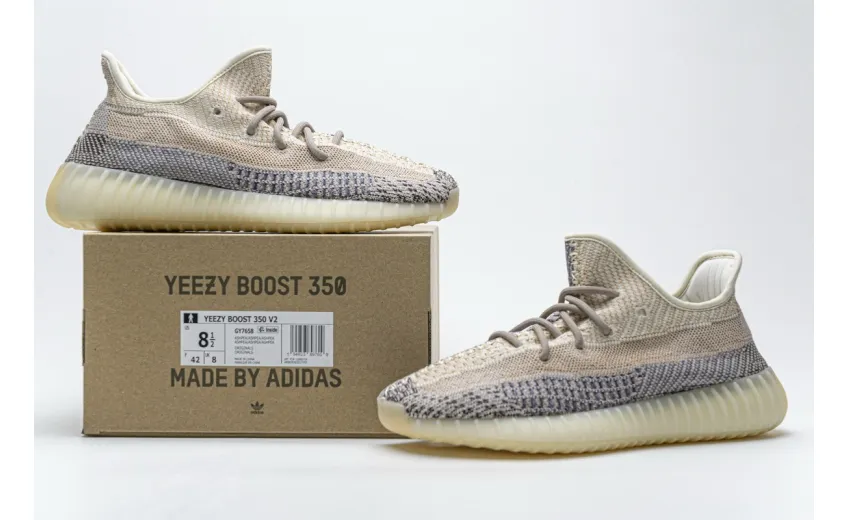 Reps StockX Shoes Adidas Yeezy Boost 350 V2 “Ashpea” GY7658??