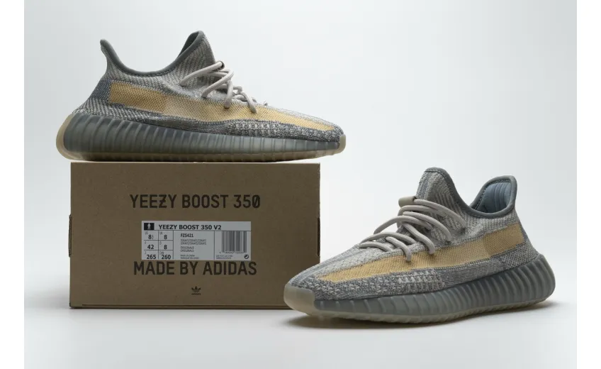 Reps StockX Shoes Adidas Yeezy Boost 350 V2 “Israfil” Basf Boost Blue FZ5421??