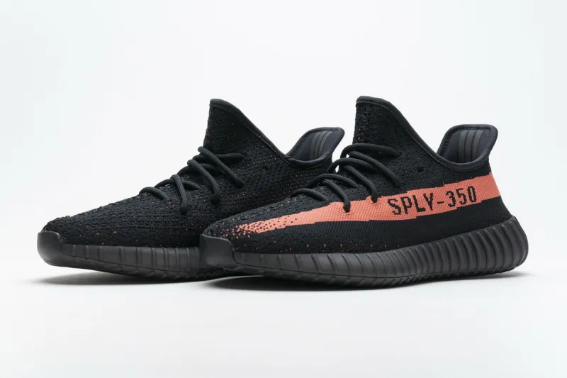 Reps StockX Shoes Adidas Yeezy Boost 350 V2 “Core Black Red” BY9612??