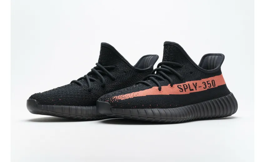 Reps StockX Shoes Adidas Yeezy Boost 350 V2 “Core Black Red” BY9612??