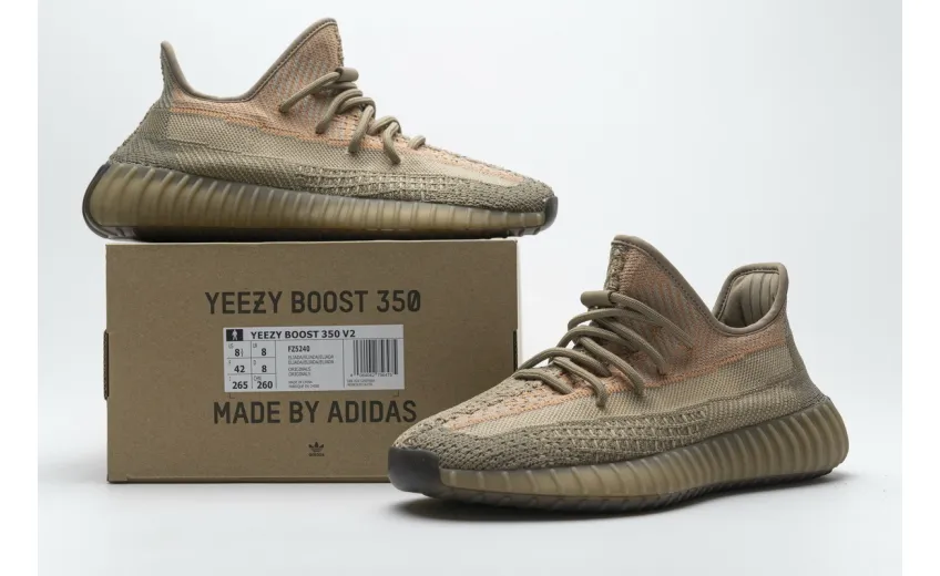 Reps StockX Shoes Adidas Yeezy 350 V2 “Eliada” Grey FZ5240??