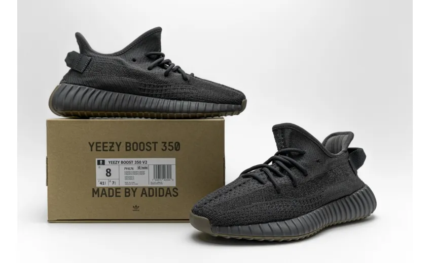 Reps StockX Shoes Adidas Yeezy Boost 350 V2 “Cinder Reflective” Black FY4176??