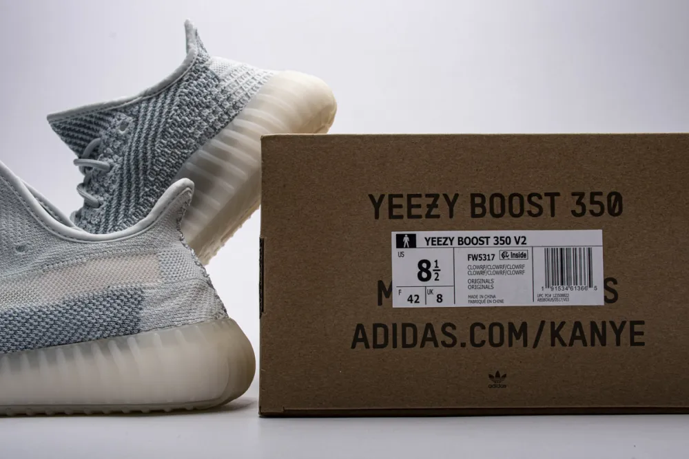Reps StockX Shoes Adidas Yeezy Boost 350 V2 Cloud White Reflective FW5317??