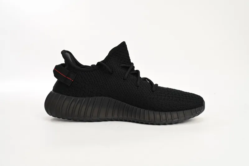 yeezy 350 v2 black red replica