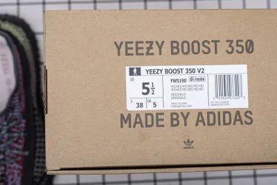  Adidas Yeezy Boost 350 V2 “Yecheil”Basf Boost Black FW5190 02