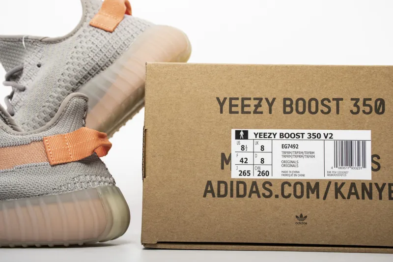 Reps StockX Shoes Adidas Yeezy Boost 350 V2 “True Form” Grey EG7492??