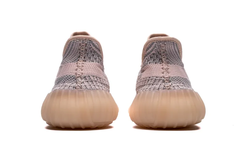 Reps StockX Shoes Adidas Yeezy 350 Boost V2 Synth Silver Pink FV5578??
