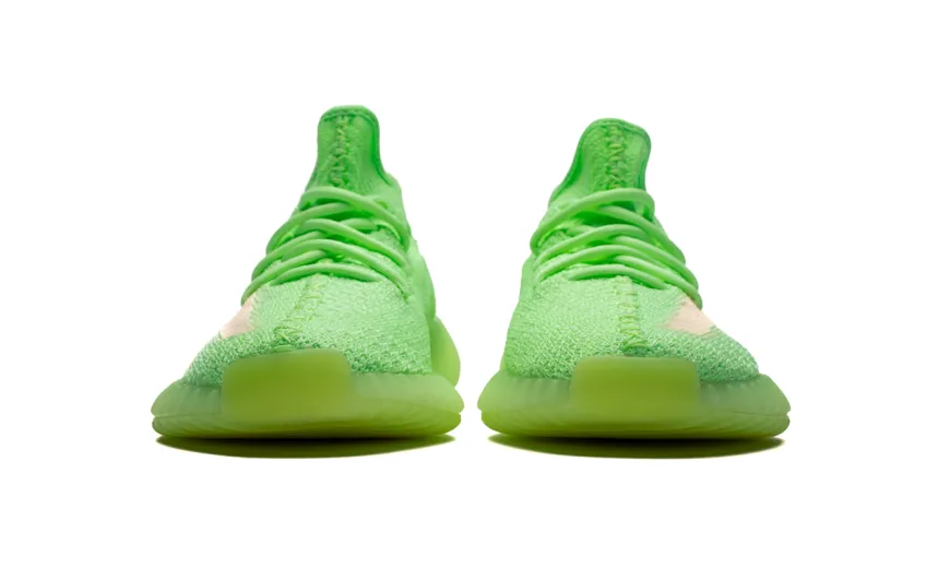 Reps StockX Shoes Adidas Yeezy Boost 350 V2 Glow In Dark GID EG5293??