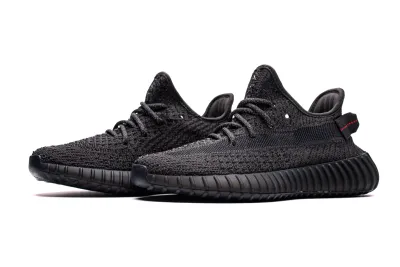  Adidas Yeezy Boost 350 V2 Static Black Reflective FU9007 01