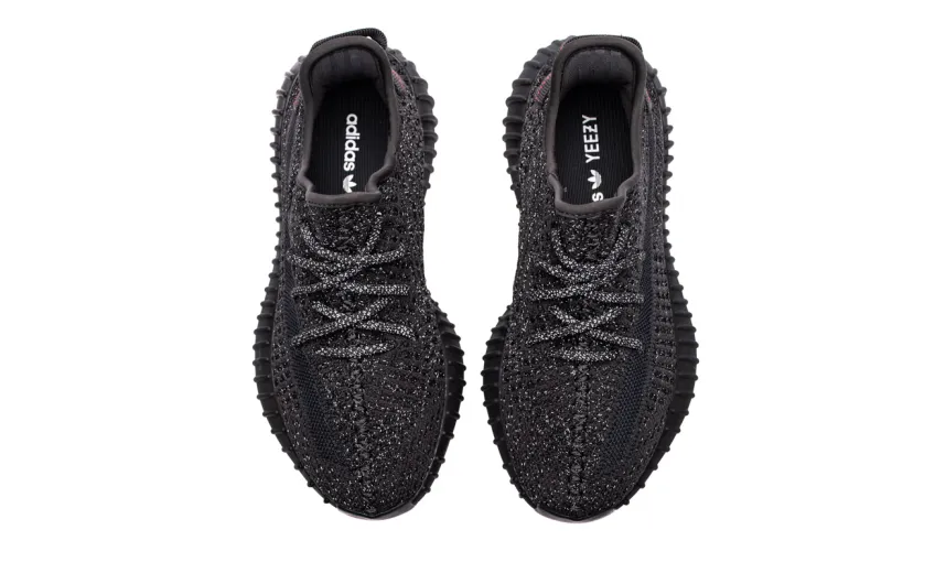 Reps StockX Shoes Adidas Yeezy Boost 350 V2 Static Black Reflective FU9007??