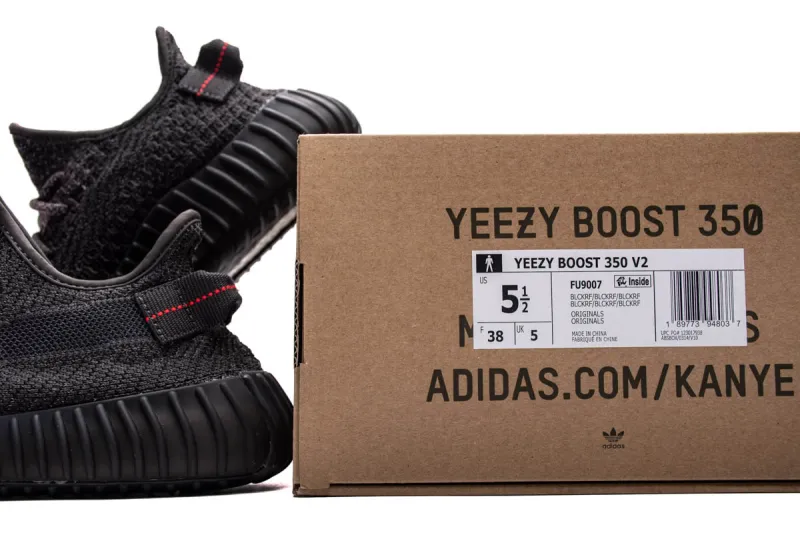 Reps StockX Shoes Adidas Yeezy Boost 350 V2 Static Black Reflective FU9007??