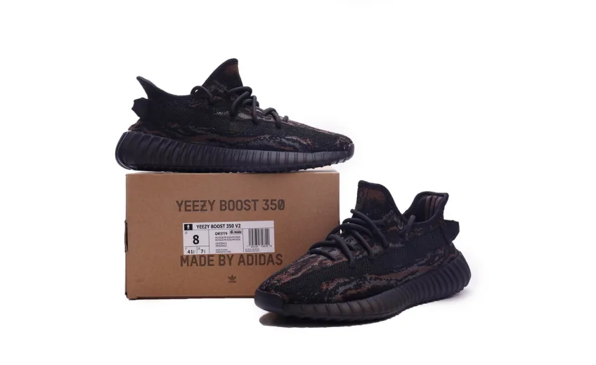 Reps StockX Shoes Adidas Yeezy Boost 350 V2 MX Rock Black GW3774 ??
