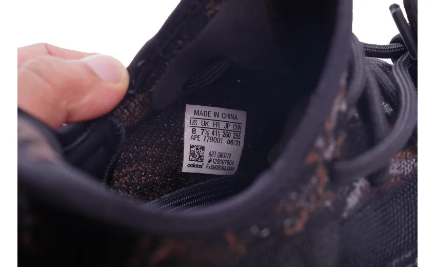 Reps StockX Shoes Adidas Yeezy Boost 350 V2 MX Rock Black GW3774 ??