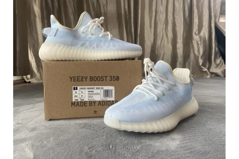 Reps StockX Shoes Adidas Yeezy Boost 350 V2 Mono Ice GW2869 ??
