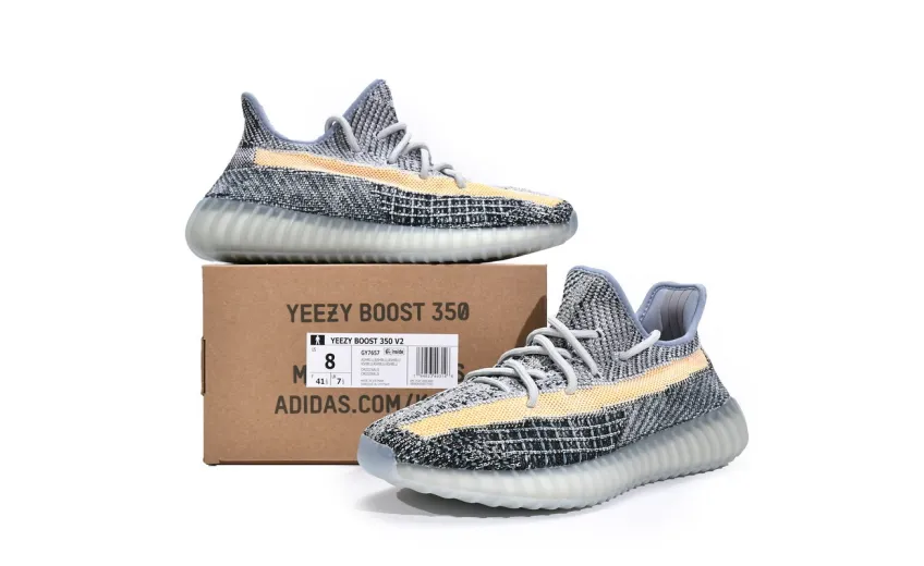 Reps StockX Shoes Adidas Yeezy Boost 350 V2 “Ash Blue” GY7657??