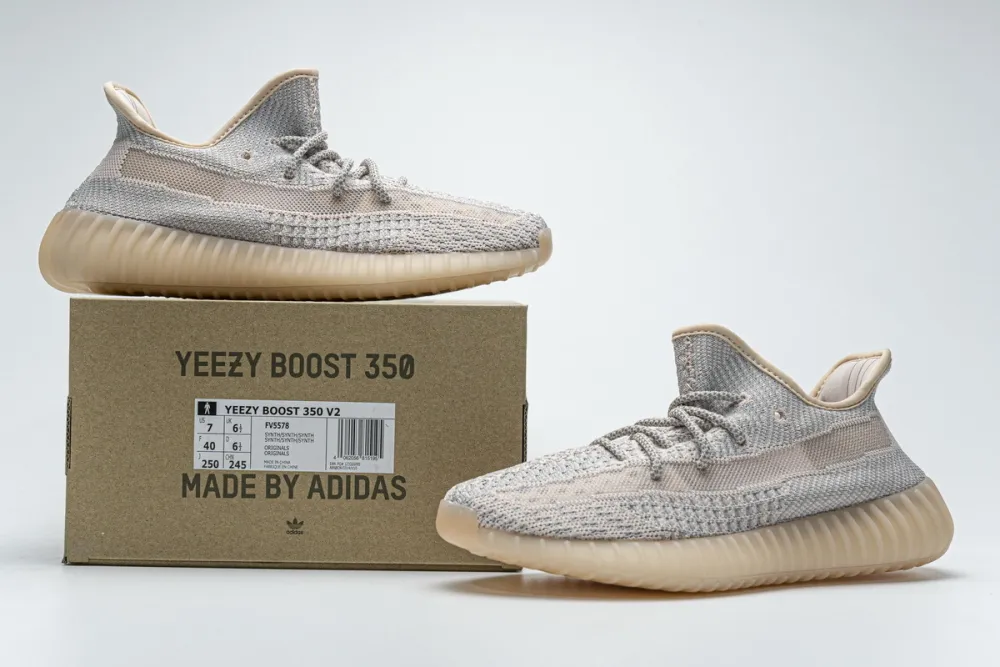 Reps StockX Shoes Adidas Yeezy Boost 350 V2 Synth Silver Pink FV5578??