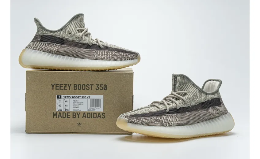 Reps StockX Shoes Adidas Yeezy Boost 350 V2 Zyon Grey FZ1267??