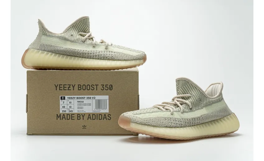 Reps StockX Shoes Adidas Yeezy Boost 350 V2 Citrin Reflective FW5318??