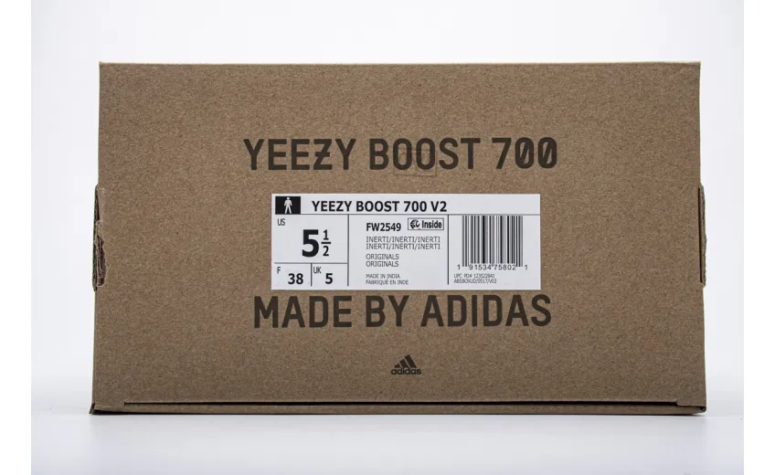 Reps StockX Shoes Adidas Yeezy Boost 700 V2 “Inertia”Basf Boost Grey FW2549??