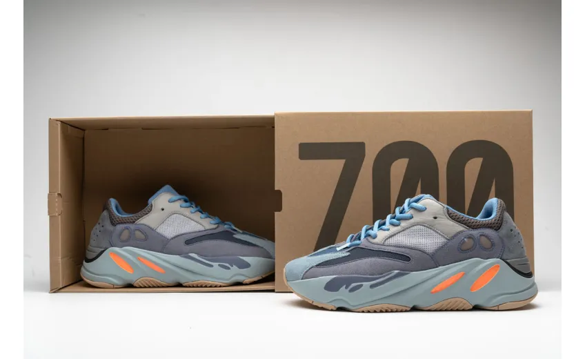 Reps StockX Shoes Adidas Yeezy Boost 700 Carbon Blue Real Boost FW2498??