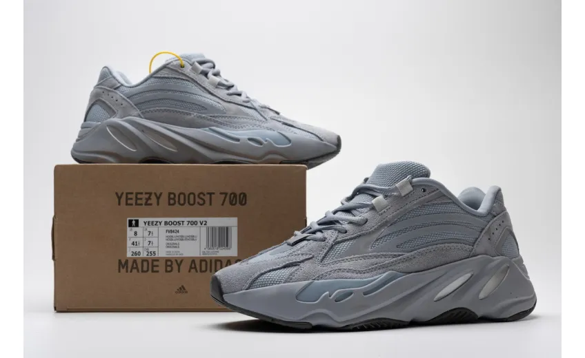 Reps StockX Shoes Adidas Yeezy Boost 700 V2 “Hospital Blue”Basf Boost FV8424??