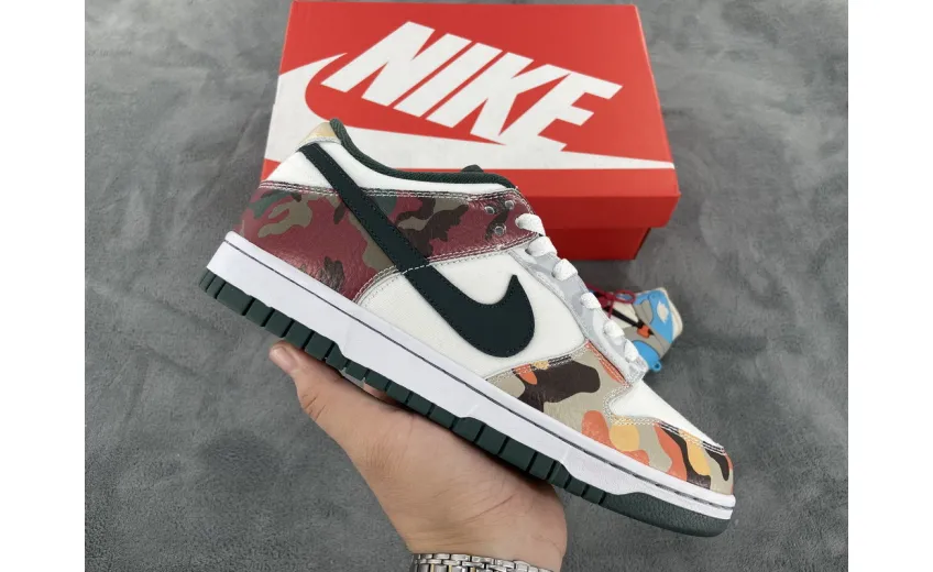  Nike Dunk Low Multi Camo DH0957-100 