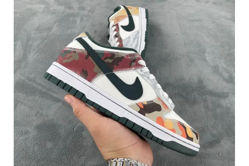  Nike Dunk Low Multi Camo DH0957-100 