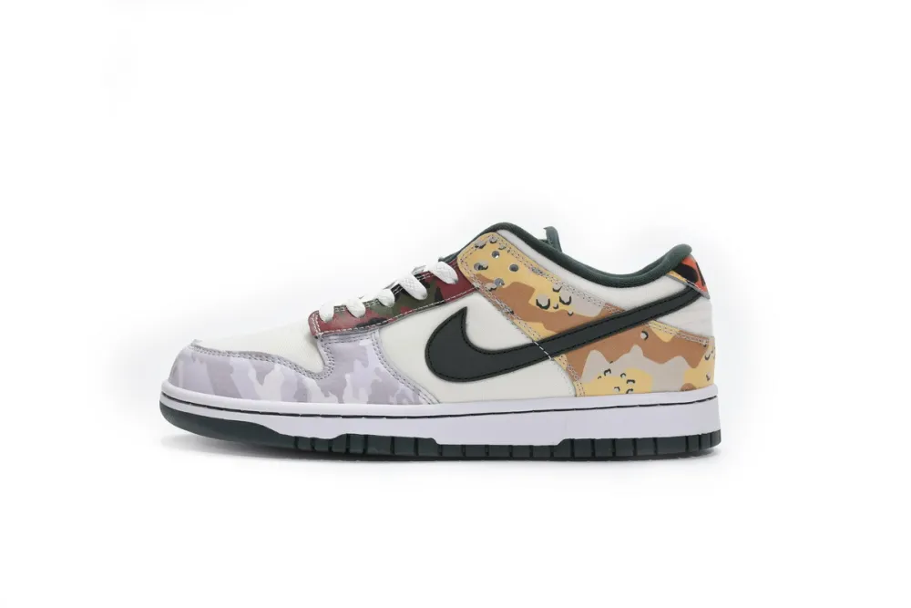  Nike Dunk Low SE Sail Multi-Camo DH0957-100 