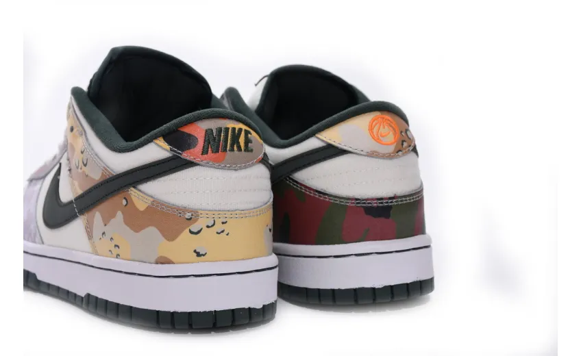  Nike Dunk Low SE Sail Multi-Camo DH0957-100 