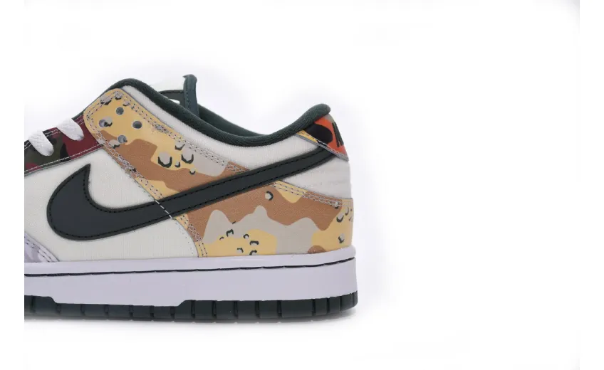  Nike Dunk Low SE Sail Multi-Camo DH0957-100 