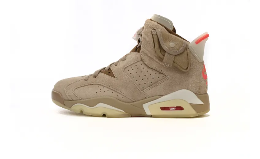 fake jordan 6 travis scott british khaki