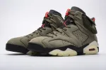  Travis Scott X Air Jordan 6 “Medium Olive”CN1084-200