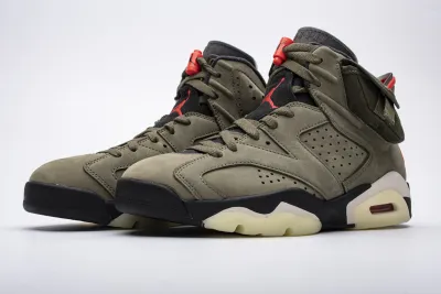  Travis Scott X Air Jordan 6 “Medium Olive”CN1084-200 02