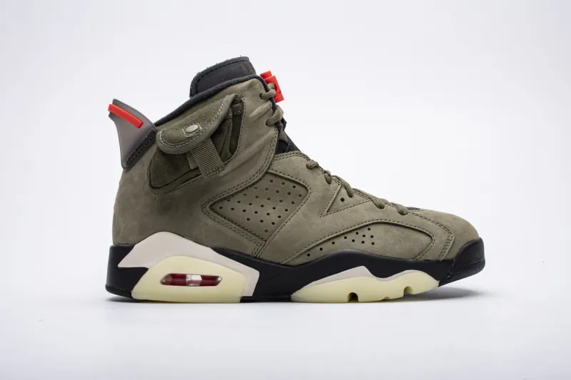  Travis Scott X Air Jordan 6 “Medium Olive”CN1084-200