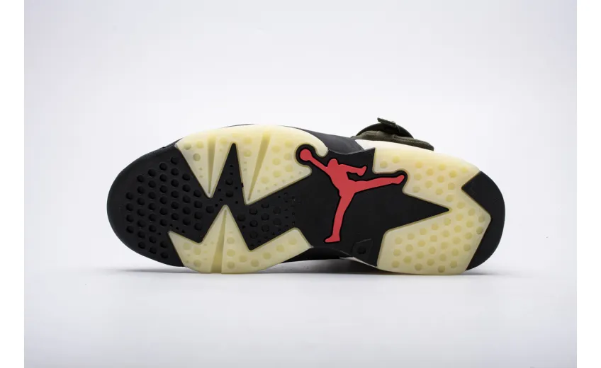  Travis Scott X Air Jordan 6 “Medium Olive”CN1084-200