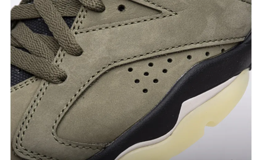  Travis Scott X Air Jordan 6 “Medium Olive”CN1084-200