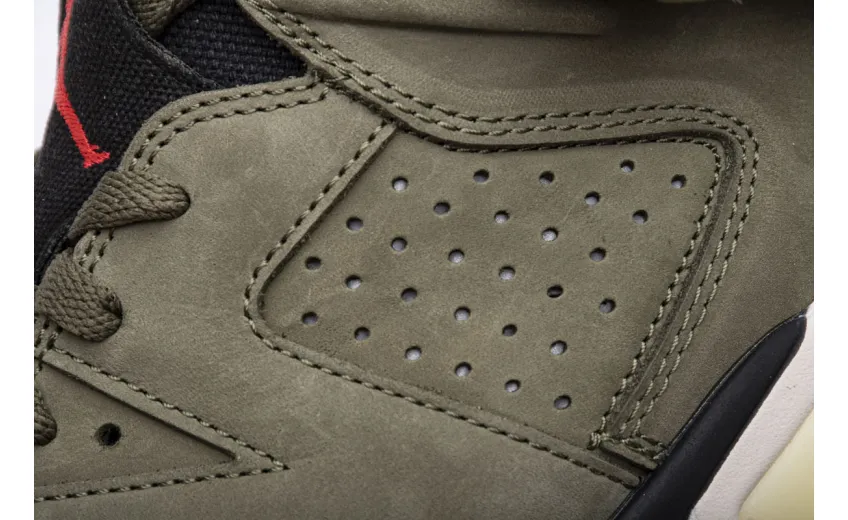  Travis Scott X Air Jordan 6 “Medium Olive”CN1084-200