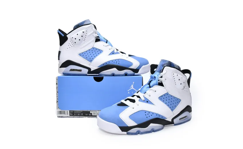  Air Jordan 6 UNC Blue CT8529-410