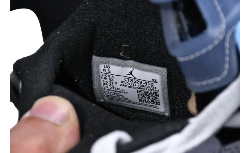  Air Jordan 6 UNC Blue CT8529-410